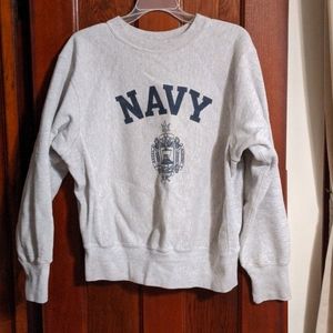 Unique US Navy boyfriend sweatshirt